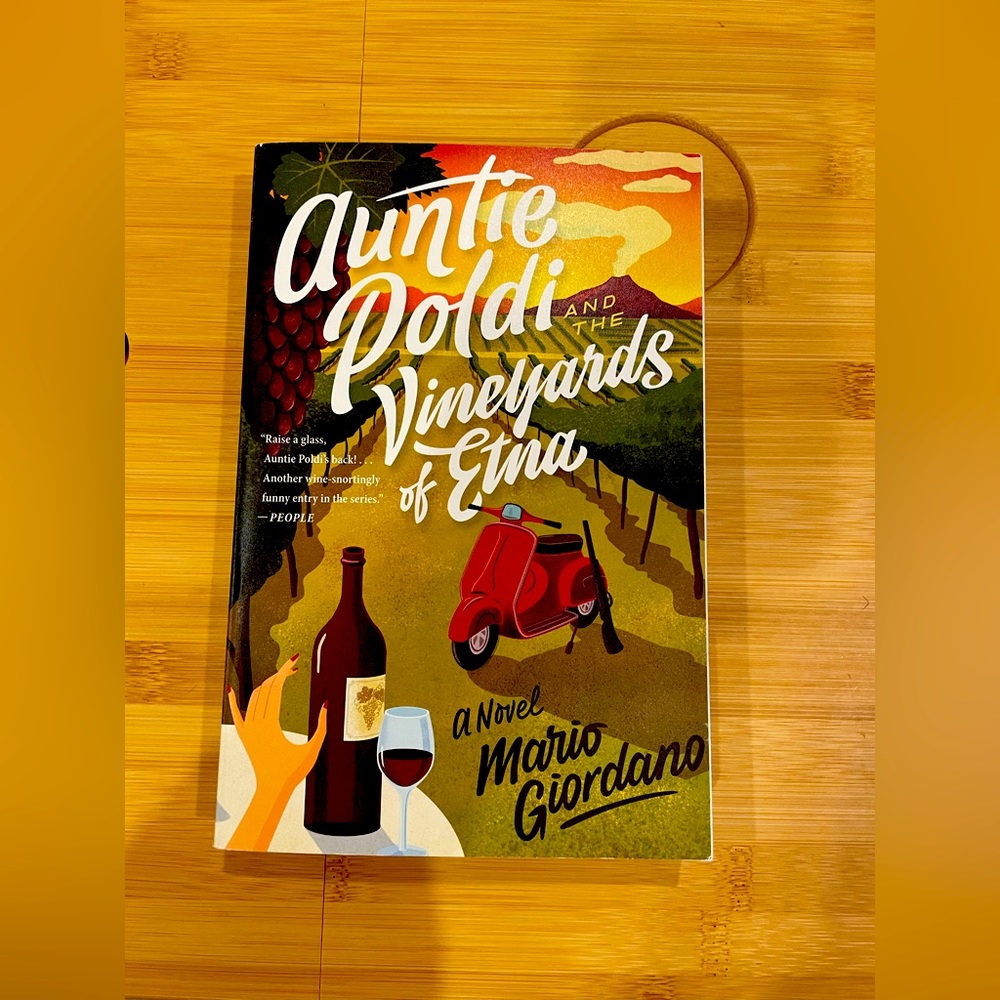 Book: Auntie poldi and the vineyards of etna by Mario giordano
